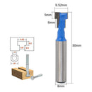 "T" Type Slotting Cutter Router Bits - 8mm Shank 3/8" Hex Bolt Woodworking