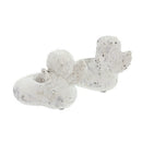 Set of 2 Angels Praying Candlestick Holders 3.94inch Old Retro Style