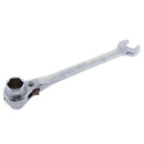 19mm-22mm Steel Dog Bone Multi Hex Ratchet Wrench Swivel Head Spanner Tool