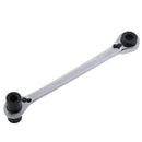 1/4 Inch Socket Wrenches Double End Ratchet Wrench Box Spanner with Black Ratchet Home Improvement DIY