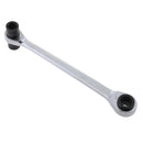 1/4 Inch Socket Wrenches Double End Ratchet Wrench Box Spanner with Black Ratchet Home Improvement DIY
