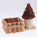 Cute Succulent Plants Pot Cactus Plant Pot Flower Pot Container Planter Bonsai Pots with Bird Houses
