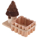 Cute Succulent Plants Pot Cactus Plant Pot Flower Pot Container Planter Bonsai Pots with Bird Houses