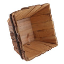 Wooden Garden Planters Indoor Outdoor Plants Flowers Pot Square Display