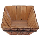 Wooden Garden Planters Indoor Outdoor Plants Flowers Pot Square Display