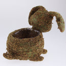 Artificial Garden Topiary Animal Rabbit Moss Flower Pot Succulent Planter