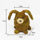 Artificial Garden Topiary Animal Rabbit Moss Flower Pot Succulent Planter
