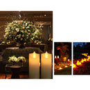 LED Battery Powered Candle Flickering Flameless Candle Wedding Party Decor