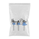 3x/set 1/4" Shank Reversible Finger Joint Set Woodworking Cutter Tool