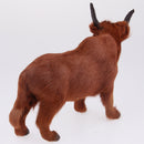 Standing Animal Model Action Figure 10'' Scalpers Kids Toy Home Garden Decor