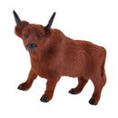 Standing Animal Model Action Figure 10'' Scalpers Kids Toy Home Garden Decor
