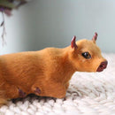 Lying Scalpers Garden Sculpture Figure Lawn Wildlife Outdoor Decoration