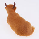 Lying Scalpers Garden Sculpture Figure Lawn Wildlife Outdoor Decoration