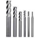 4 Flutes Carbide Tips End Mill Bits Straight Shank Tungsten Steel CNC 10mm Cutting Diameter