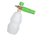 High Quality 1000ML Car Wash Gun Jet Pressure Washer 1/4" Adjustable Snow Foam Soap Bottle Green