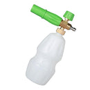 High Quality 1000ML Car Wash Gun Jet Pressure Washer 1/4" Adjustable Snow Foam Soap Bottle Green