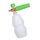 High Quality 1000ML Car Wash Gun Jet Pressure Washer 1/4" Adjustable Snow Foam Soap Bottle Green