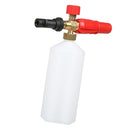 High Quality 1L Car Washer Gun Snow Foam Bottle Nozzle for Karcher K2 K3 K5 - Red Color