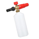 High Quality 1L Car Washer Gun Snow Foam Bottle Nozzle for Karcher K2 K3 K5 - Red Color
