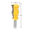 1/2"/12.7mm Shank Router Bit Window Door Casing Router Bit Milling Cutter