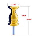 Carbide Tipped Crown Molding Router Bit 1/2 Inch Shank Wood Milling Cutter for for Home Improvement & Woodworking DIY