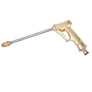 Durable High Pressure Water Sprayer Car Garden Wash Gun Brass Hose Long Rod Nozzle - Spray distance:10-15m
