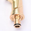 Durable High Pressure Water Sprayer Car Garden Wash Gun Brass Hose Long Rod Nozzle - Spray distance:10-15m