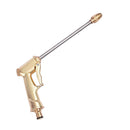 Durable High Pressure Water Sprayer Car Garden Wash Gun Brass Hose Long Rod Nozzle - Spray distance:10-15m