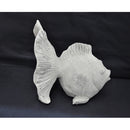 Retro Style Imitation Pottery Fish Ornaments for Yard Garden, Animal Statue