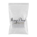 10pcs 3mm Shank Mini Reversible Finger Joint Set Woodworking Milling Cutter