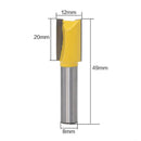 12 pcs Carbide Router Bits Set 8mm Shank Wood Rotary Power Tool