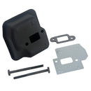 Replacement Exhaust Muffler with Gaskets Chainsaw Parts Accessories Kit