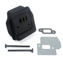 Replacement Exhaust Muffler with Gaskets Chainsaw Parts Accessories Kit