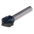 Woodworking Tool 90 Degree Router CNC Engraving V Groove Bit 1/4'' Shank