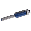 Woodworking Bearing 1/4"Straight Shank Flutes Flush Trim Router Cutter Bits