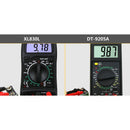 XL830L Digital Multimeter LCD Display with DC Current, AC/DC Voltage, Resistance and Diode Tester