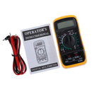 XL830L Digital Multimeter LCD Display with DC Current, AC/DC Voltage, Resistance and Diode Tester