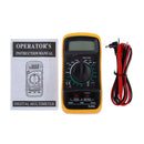 XL830L Digital Multimeter LCD Display with DC Current, AC/DC Voltage, Resistance and Diode Tester