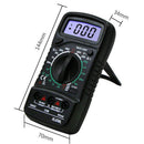 XL830L Digital Multimeter LCD Display with DC Current, AC/DC Voltage, Resistance and Diode Tester