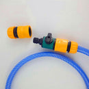 Universal Garden Hose Splitter Hose Pipe Faucet Shut-off Valve Connector