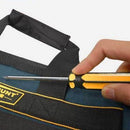 Tool Pouch Electrician Bags w/ Shoulder Strap Canvas Backpack 21 Pockets 12Inch