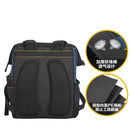 Tool Pouch Electrician Bags w/ Shoulder Strap Canvas Backpack 21 Pockets 12Inch