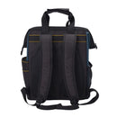 Tool Pouch Electrician Bags w/ Shoulder Strap Canvas Backpack 21 Pockets 12Inch