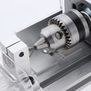 Mini Lathe Beads Machine Kit Woodworking Tools DIY for Grinding, Cutting, Polishing, Drilling