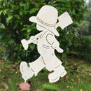 1 Set of Lovely Kids Stakes Garden Lawn Outdoor Yard Art Decoration Ornament