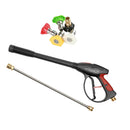 3000PSI High Pressure Car Washer Spray Gun Wand/Lance Nozzle Tips Kit Tool