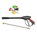 3000PSI High Pressure Car Washer Spray Gun Wand/Lance Nozzle Tips Kit Tool