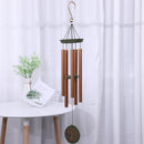 36'' Wind Chimes Outdoor, Sympathy Wind Chimes with Amazing Grace Sound, Personalized Metal Wind Chimes with 5 Long Aluminum Tubes for Garden Home