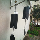 Garden Wind Chimes Metal Large Cylinder Bell Outdoor Yard Garden Home Hanging Decoration