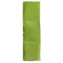 7 Pockets Vertical Growing Bags, Wall Mount Hanging Planters, Felt Cloth, Rugged, Breathable, Save Space for Planting